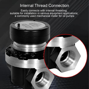 OGM Slim Display Aluminium voor <span class=keywords><strong>Diesel</strong></span> en Kerosine met Schroefdraad Stromingsmeter - Product Image 3