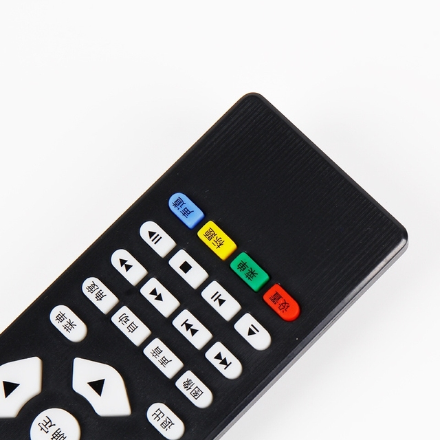 High Quality Factory Direct Sales Can Be Customized LCD TV Remote Control Black Infrared TV Remote Control for LED TV