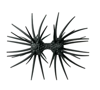 Fourniture d'usine Leurre souple flottant 22mm en TPE, forme d'haltère, de crabe ou de ver bionique multi-tentacules, appât de pêche insecte artificiel