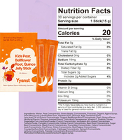 Hoogwaardige private label enzymatisch gedigesteerde gezondheidssupplement voor de immuniteit, kindergezondheid, fruitgelei-sticks