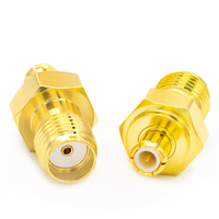Adaptateur SMA-MCX, adaptateur d'antenne droit SMA mâle vers MCX femelle pour récepteur DVB-T TV RTL SDR ADS-B, clé USB, tuner