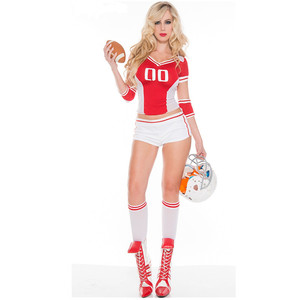 OEM diseño personalizado sus propios uniformes de porristas al por mayor traje de <span class=keywords><strong>animadora</strong></span> <span class=keywords><strong>azul</strong></span> y blanco - Product Image 5