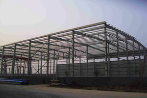 מבנה פלדה כבד, מפעל, סדנה, מבנה תעשייתי טרומי מפלדה, ציפוי מגולוון, כיפוף, דרגת פלדה Q235/Q355, תקן GB - Product Image 2