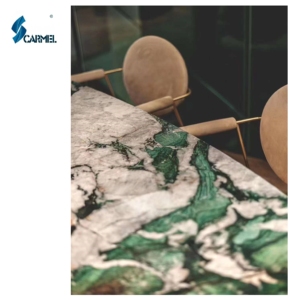 Encimera de Cocina de Cuarcita Verde <span class=keywords><strong>Gaultier</strong></span> Grande, Losa de Cuarcita Verde Botánica - Product Image 3