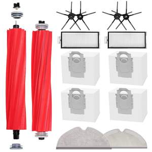 Kit de Repuestos para Robot Aspirador Xiaomi <span class=keywords><strong>Roborock</strong></span> <span class=keywords><strong>Q7</strong></span> <span class=keywords><strong>Max</strong></span> <span class=keywords><strong>Plus</strong></span>, Cepillo de Goma, Filtro, Bolsa para Polvo, Cepillo Lateral - Product Image 1