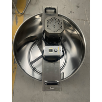 Mélangeur Alimentaire Automatique Multifonctionnel en Acier Inoxydable 20L 250W pour Cuisine et Restaurant, Idéal pour les Assaisonnements et les Piments - Vente Directe Usine