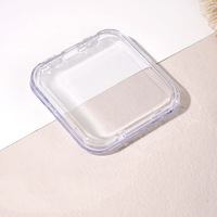 Boîte de faux ongles en acrylique transparent de haute qualité, design 3D, vente en gros, sur mesure, 2026