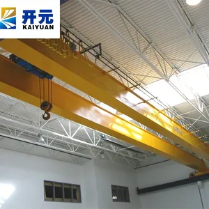 Kaiyuan नई 1 टन 2 टन 3 टन 5 टन 10 टन 20 टन 100 टन बिजली डबल गर्डर पुल क्रेन के लिए कार्यशाला