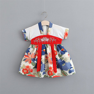Vêtements coréens pour enfants en gros : Robes élégantes pour bébés filles, dernières tendances, avec photo Hanbok - Product Image 1