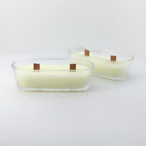 O94 Bougies parfumées à la <span class=keywords><strong>cire</strong></span> de soja en forme de <span class=keywords><strong>bateau</strong></span> aromathérapie personnalisées avec mèche en bois sans fumée - Product Image 6