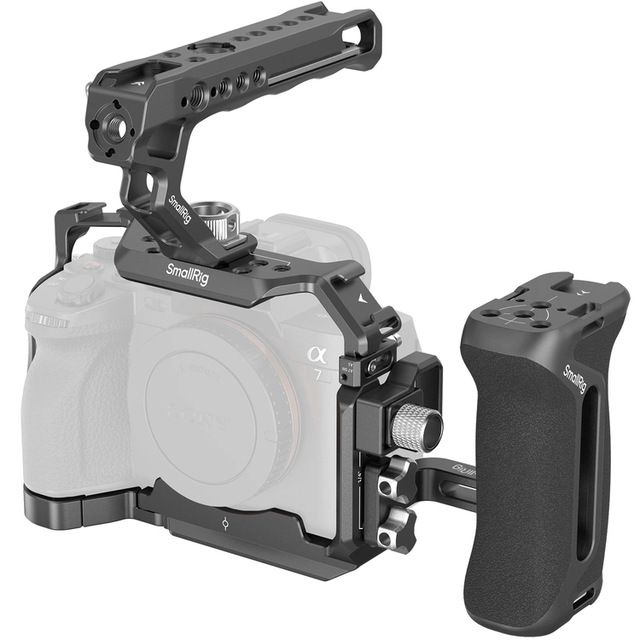 For Smallrig Advanced Cage Kit for Sony Alpha 7 V / Alpha 7R V / Alpha 7 IV / Alpha 7S III Camera Cage Kit