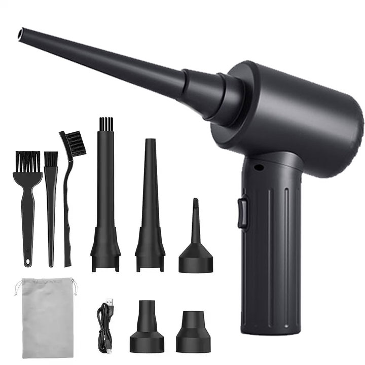 KC CE PSE RoHs обновленный Электрический мини-пневматический пистолет 52000 об/мин 6000 мАч, портативный Электрический Фабричный беспроводной пневматический Пыльник