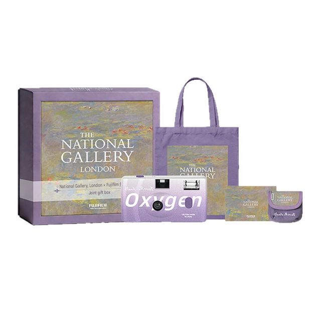 New Arrival, in Stock: "Oxygen Camera - Monet Purple" - Outdoor Disposable Film Camera, Perfect As a Birthday Gift.