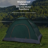 Carpa de camping automática desplegable para 2 personas, doble capa, impermeable, para las cuatro estaciones, con protección solar Oxford.