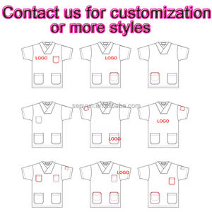 Set di Divise Mediche SPA a 2 Pezzi Personalizzate con Logo del Produttore, Uniformi per Medici e Infermieri - Product Image 6