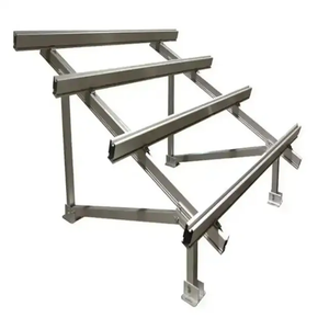 עלות נמוכה אבץ אלומיניום מגנזיום PV תושבת הרכבה סולארית עמיד למים אלומיניום מבנה קרקע מתלה - Product Image 1