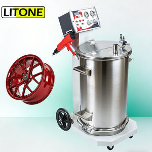 Máquina de Recubrimiento Electrostático en Polvo con Tolva Grande para Uso Continuo en Producción de Perfiles de Acero CE Mesa Az Industrial Powder K1-F - Product Image 1