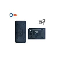 Hiwink Smart Doorbell Poe Interphone de porte Cat6 Système d'interphone avec capteur de présence humaine Reconnaissance de la paume Tuya App Muti Moniteurs