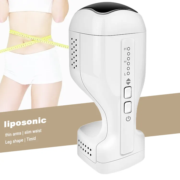 Sıcak satış taşınabilir Liposonic cihazı kilo kaybı yağ çözme cilt sıkılaştırma yüz güzellik salonu için vücut şekillendirme makinesi