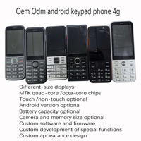Teléfono Android ODM con Teclado y Pantalla Táctil o sin Pantalla Táctil, Teléfono Móvil 4G con Teclado Inteligente Android