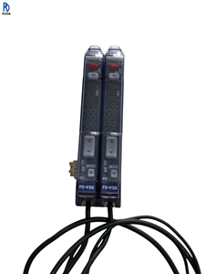 Amplificateur de capteur à fibre optique numérique FS-V32, sortie NPN, pour système de contrôle d'automatisation industrielle et équipement d'usine - Product Image 1
