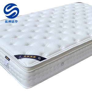 Colchón de Muelles Ensacados Tamaño Queen al Mejor Precio - Capa de Espuma Viscoelástica y Cachemira, Soporte para el Dolor de Espalda, para Hoteles y Uso Comercial - Product Image 5