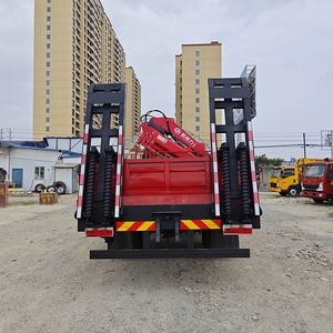 Camion grue à plateau pliable Dongfeng D9, 8 tonnes, grue à flèche hydraulique pliable, véhicule de transport multifonctionnel - Product Image 6