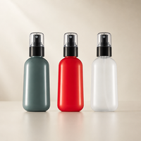 Bouteilles pulvérisatrices en plastique PET vides, multi-usages, de calibre 24 mm, faciles à remplir, étanches, à brume fine, personnalisables en couleur, pour le stockage de liquides