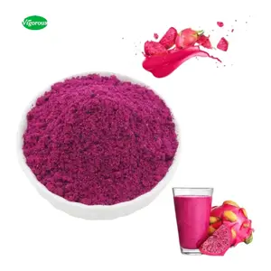 Organic Freeze Dried Dragon Fruit Powder Pink pitaya Powder for drinks and food