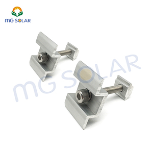 Pince centrale fixe en aluminium pour panneau solaire, serre-joint, alimentation d'usine, vente en gros - Product Image 6