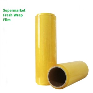Huile de soja de qualité alimentaire 30cm par 300m PVC <span class=keywords><strong>Wrap</strong></span> Cling Film Pvc Cling Film-<span class=keywords><strong>wrap</strong></span> Envoplast Papier Maître Rouleau pour Nourriture Légumes - Product Image 2
