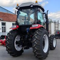 Tracteur agricole chinois 4x4 avec moteur diesel Euro 5 CE EPA, Weichai 100 CV, transmission par engrenages, haute sécurité, pour travaux agricoles