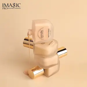 IMAGIC Matte Liquid Foundation Long Wear Oil-Control Face Foundation correttore a copertura totale Waterproof Contour Face Makeup