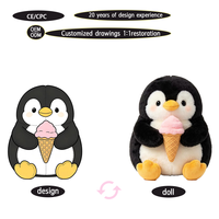 Fabricants de jouets en peluche personnalisés OEM/ODM : Créez votre propre peluche avec logo, 15-25 cm, faible MOQ