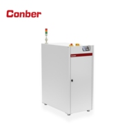 Convoyeur de levage de PCB à vis à billes (Conber) à commande PLC, entraîné par moteur, avec WMS numérique double pour le levage et la remise en place des supports SMT