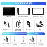 Lecteur audio Android universel avec écran tactile 2K de 13,1 pouces, autoradio stéréo Android, lecteur multimédia automobile Android