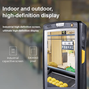 PDA lector codigo de barras di động gồ ghề PDA 1D Android 2D Máy quét mã vạch với bàn phím PDA Android Máy quét cầm tay - Product Image 4