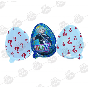 Vente en gros de biscuits croustillants miniatures fourrés au chocolat pour enfants, avec un jouet dessin animé garçon/fille, en forme de hibou mignon, en pot - Product Image 4