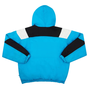 Мужская зимняя куртка-бомбер класса люкс с воротником-стойкой на молнии 1/2, из плотной ткани с эффектом памяти, ветрозащитная, непромокаемая, из окрашенного нетканого материала - Product Image 2