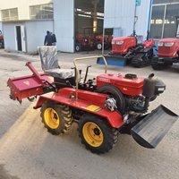 Tracteur miniature 4x4 de petite taille à haute efficacité de 25 CV avec fonctions multiples