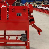 Nouvelle Machine de Décorticage Combinée Multifonctionnelle Riz et Maïs 2026, Capacité 150 kg/h, 220V, pour le Traitement du Riz Paddy avec Son Fin