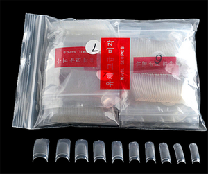 500 pièces demi-couverture tête carrée français <span class=keywords><strong>faux</strong></span> <span class=keywords><strong>ongles</strong></span> ABS <span class=keywords><strong>ongles</strong></span> artificiels ABS acrylique presse sur <span class=keywords><strong>ongles</strong></span> Salon <span class=keywords><strong>manucure</strong></span> - Product Image 4