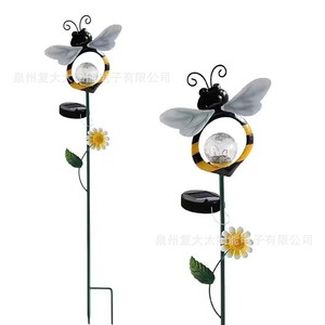 Lampe solaire LED pour jardin, lumière décorative extérieure, résistante à l'eau, alimentée à l'énergie solaire, pour cour et patio - Product Image 5