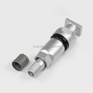 Auto Spare Parts Tyre Valve TPMS-9 Aluminum Alloy Tire Pressure Sensor Valve Stem for Universal JEEP BENZ CAR