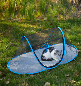 Enceinte extérieure <span class=keywords><strong>pour</strong></span> animaux de compagnie Tente <span class=keywords><strong>Parc</strong></span> intérieur Portable Chats Chiens Pont Patio <span class=keywords><strong>Parc</strong></span> Camping Voyage Été Chat Tente Pop Up Maison - Product Image 4