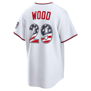 2026 # Camiseta de Béisbol Personalizada del 29 de Washington, EE. UU., 250, Cuatro de Julio, Camisetas Bordadas y Cosidas, Uniformes Juveniles, Ropa Deportiva - Product Image 5
