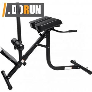 Banc d'hyperextension de chaise romaine, Extension de dossier de chaise romaine réglable à 40 degrés et 5 niveaux pour l'entraînement Abdominal à la salle de sport à domicile - Product Image 1