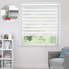 Chất Lượng Cao 5 Sao Hai Lớp 100% Màn Ánh Sáng Ngày Đêm Zebra Rèm Cửa Sổ Shades UV-Bảo Vệ Vải Polyester Con Lăn - Product Image 3