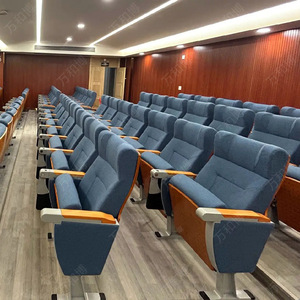 Sillas de Auditorio Wanhe Oh, Sillas Azules Reales en Fila, Asientos Escalonados, Muebles para Salón de Conferencias, Uso en Escuelas y Teatros - Product Image 1