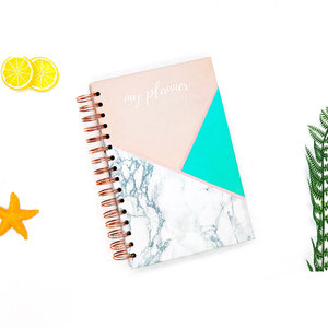 2026 2027 Fabricantes Impresión personalizada A5 Espiral Bound Weekly <span class=keywords><strong>Day</strong></span> <span class=keywords><strong>Planner</strong></span> con pegatinas - Product Image 6